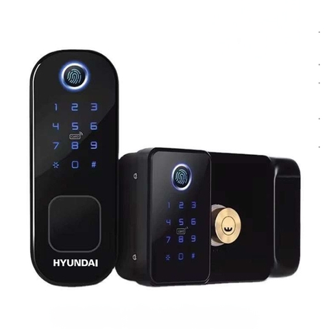 Khóa điện tử Hyundai Cửa Cổng HY-SLN002 Black