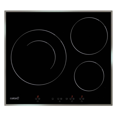 Bếp từ 3 vùng nấu Cata IB 6030 X