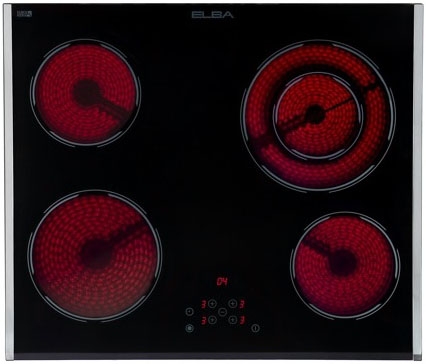 Bếp điện hồng ngoại 4 vùng nấu Elba 345-005SS