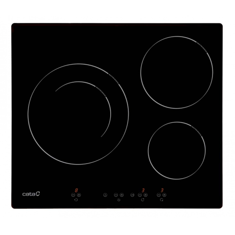 Bếp từ 3 vùng nấu Cata IB 6203 BK