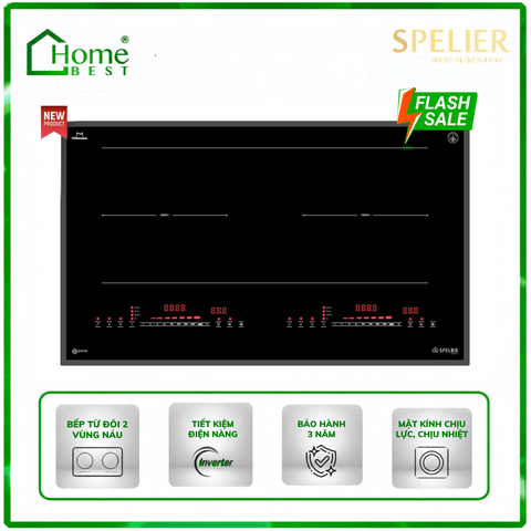 Bếp từ đôi Spelier SMA 690S