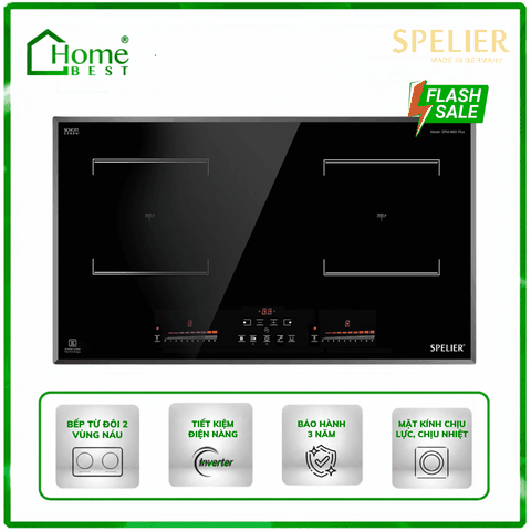 Bếp từ đôi Spelier SPM 960i Plus