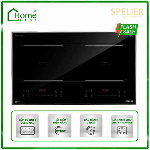 Bếp từ đôi Spelier SPM-T85K