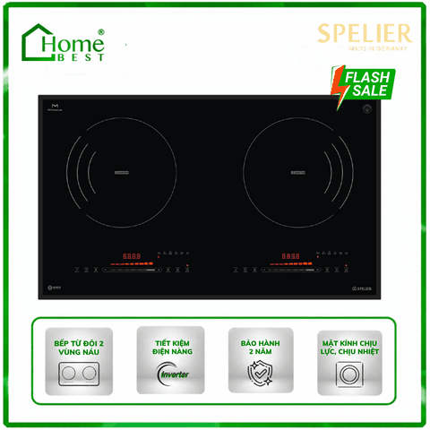 Bếp từ đôi Spelier SPM 170N