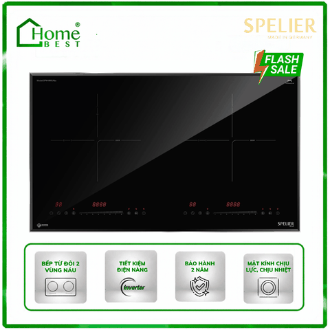 Bếp từ đôi Spelier SPM 866i PLUS