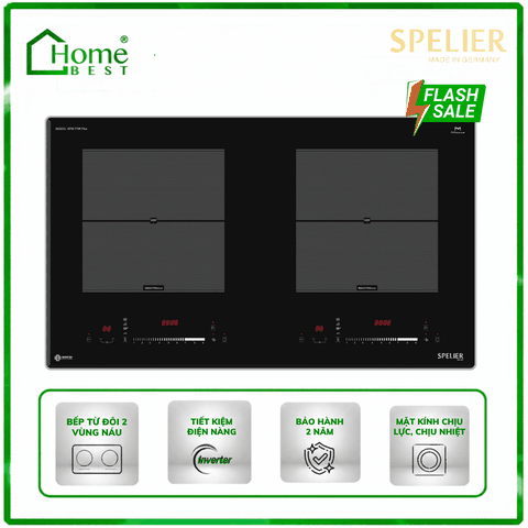 Bếp từ đôi Spelier SPM T79K PLUS