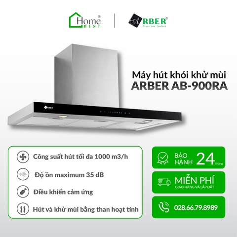 Máy hút khói, hút mùi kính ngang Arber AB-900RA