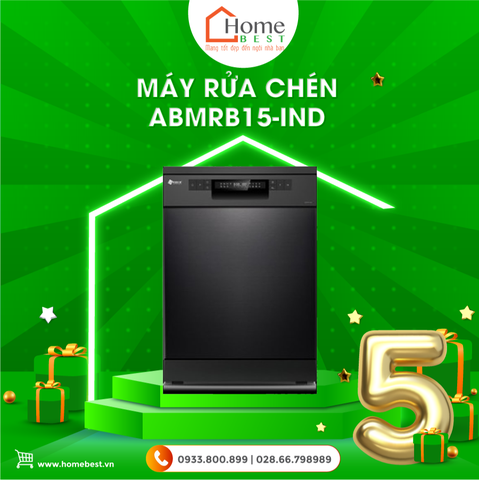 Máy rửa chén bát độc lập Arber ABMRB15-IND