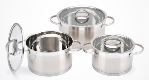 Bộ nồi inox 6 món Malloca TE-025