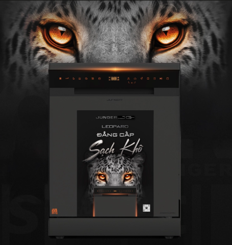 Máy rửa chén Junger LEOPARD DWJ-183 - VG ( 15 Bộ )