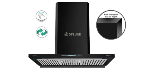 Máy hút khói, hút mùi kính ngang Spelier SP 109 FC LUX ( Điều khiển cảm ứng vẫy tay )