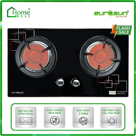 Bếp gas âm hồng ngoại Eurosun EU-GN08
