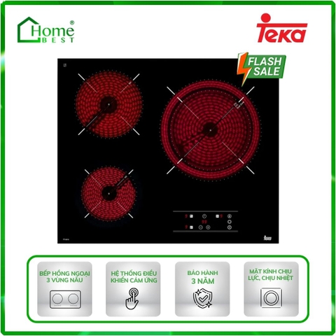Bếp hồng ngoại 3 vùng nấu Teka TT 6315