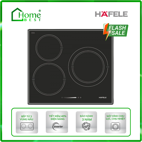 Bếp từ 3 vùng nấu Hafele HC-I603B