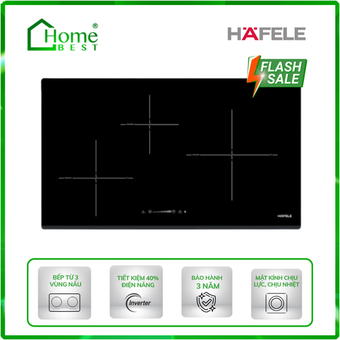 Bếp từ 3 vùng nấu Hafele HC-I773D