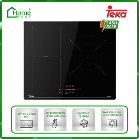 Bếp từ 3 vùng nấu Teka IBF 63210 SSM BK