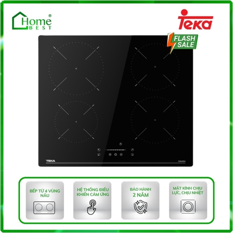 Bếp từ 4 vùng nấu Teka IBC 64110 SSM BK