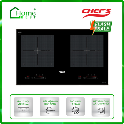 Bếp từ đôi Chefs EH-DIH860