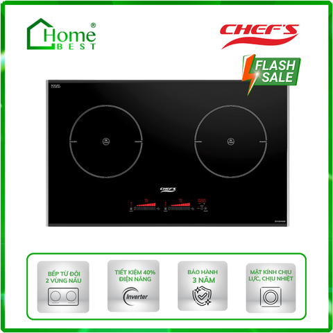 Bếp từ đôi Chefs EH-DIH888