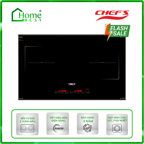 Bếp từ đôi Chefs EH-DIH889