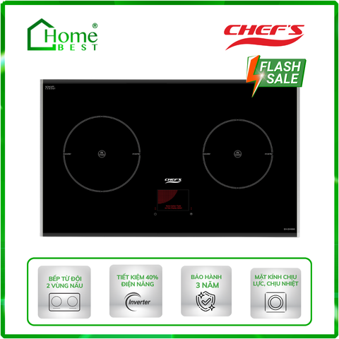 Bếp từ đôi Chefs EH-DIH890