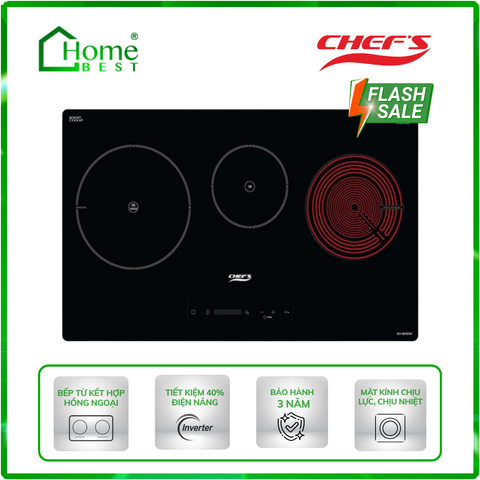 Bếp từ kết hợp hồng ngoại Chefs EH-MIX534