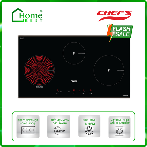 Bếp từ kết hợp hồng ngoại Chefs EH-MIX544P