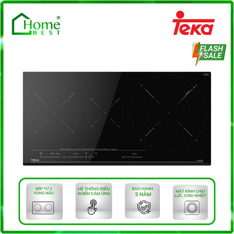 Bếp từ 3 vùng nấu Teka IZC 83620 MST BK