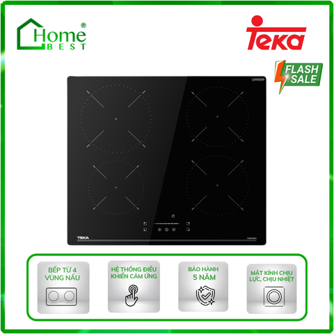 Bếp từ 4 vùng nấu Teka IBC 64110 SSM BK