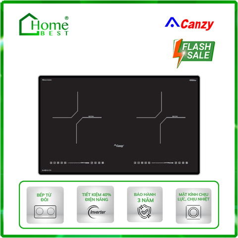 Bếp từ đôi Canzy CZ 77T8