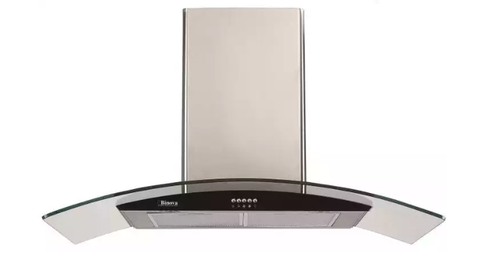 Máy hút khói, hút mùi kính cong Binova BI-77-ISO-07