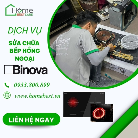 Sửa chữa bếp hồng ngoại Binova