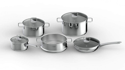 Bộ nồi inox 5 món Arber TITAN