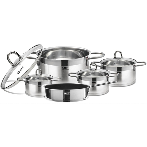 Bộ nồi inox 304 cao cấp 5 món KAFF KF-ST09304
