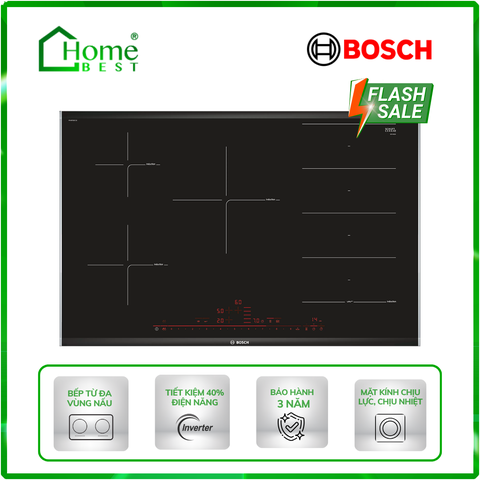 Bếp từ đa vùng nấu Bosch PXV875DC1E