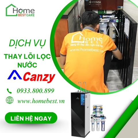 Dịch vụ thay lõi lọc nước Canzy