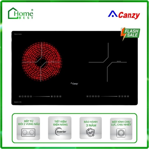 Bếp từ kết hợp hồng ngoại Canzy CZ 75T8