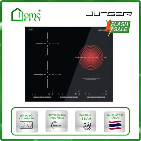 Bếp điện từ kết hợp hồng ngoại Junger CEJ-300-IIF