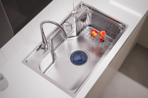 Chậu rửa bát 1 hộc inox Garis GS11.80