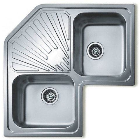 Chậu rửa INOX Teka ANGULAR 2B