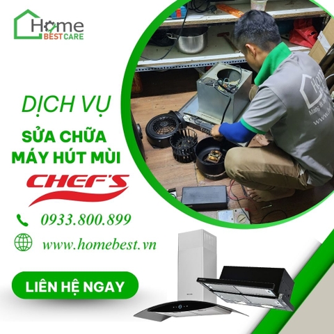 Sửa chữa máy hút mùi Chefs