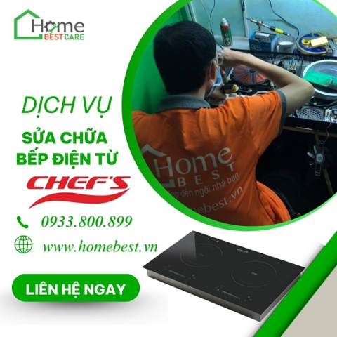 Sửa chữa bếp điện từ Chefs