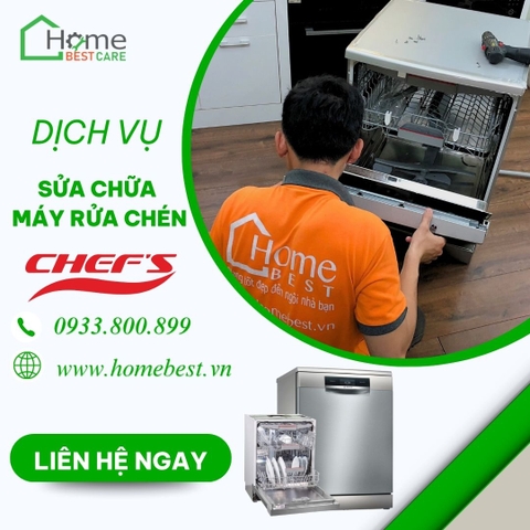 Sửa chữa máy rửa chén bát Chefs
