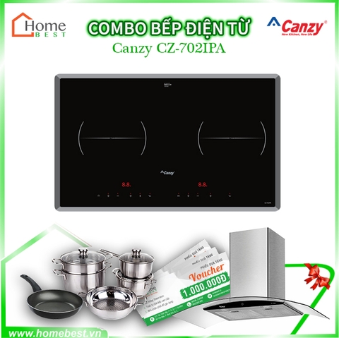(Combo) Bếp từ đôi Canzy CZ-702IPA