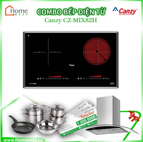 (Combo) Bếp từ kết hợp hồng ngoại Canzy CZ-MIX82H