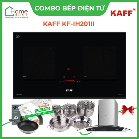 (Combo) Bếp từ đôi Kaff KF - IH201II