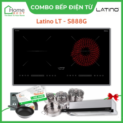 Combo Bếp từ kết hợp hồng ngoại Latino LT - S888G