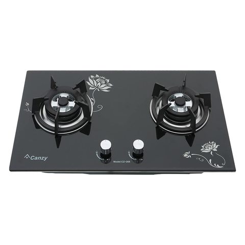 Bếp gas âm đôi Canzy CZ 268 Hoa
