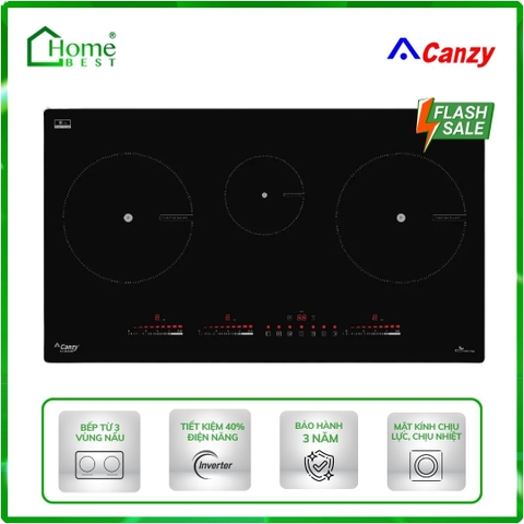 Bếp từ 3 vùng nấu Canzy CZ-856HN