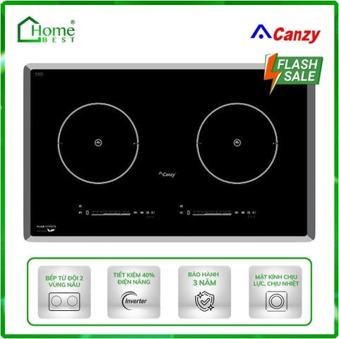 Bếp từ đôi Canzy CZ-907G
